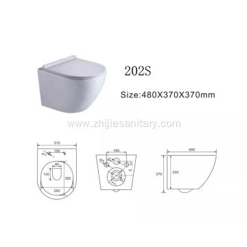 Wall-mounted Toilet Rimless fashion design